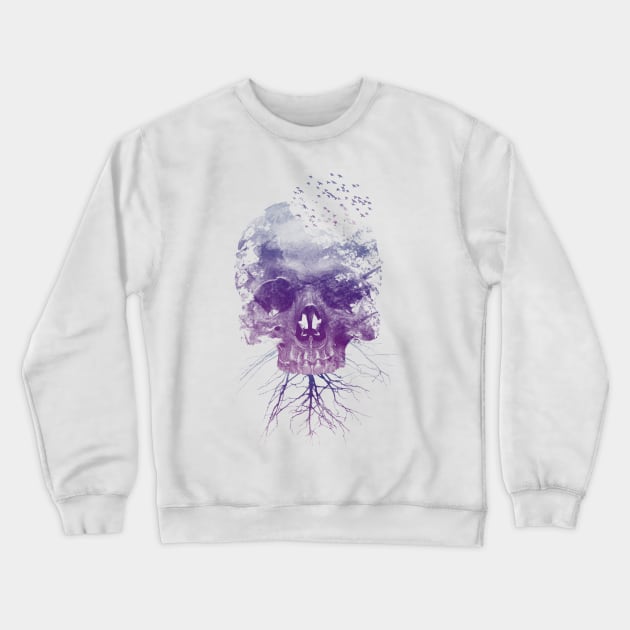 Skull Crewneck Sweatshirt by ruifaria